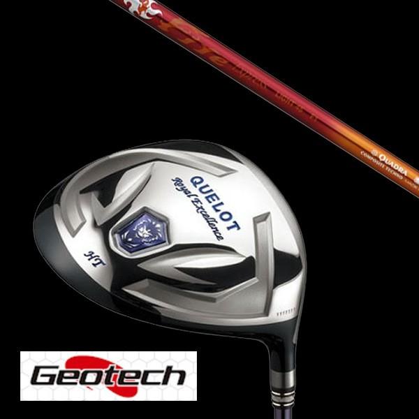 ジオテック Geotech QUELOT RE Blue α-SPEC  ドライバー Fire Express LIGHT 45 シャフト ヘッドカバー付