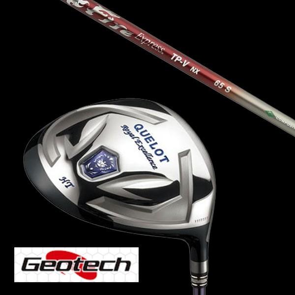ジオテック Geotech QUELOT RE Blue α-SPEC   ドライバー  Fire Express TP-V NX シャフト ヘッドカバー付