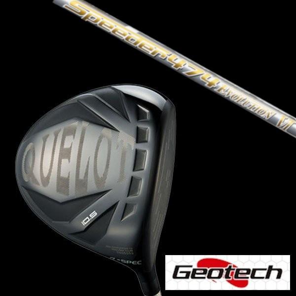 ジオテック Geotech クロト どQUELOT Black Label SLE α-SPEC ドライバー Speeder EVOLUTION VI  シャフト / ヘッドカバー付