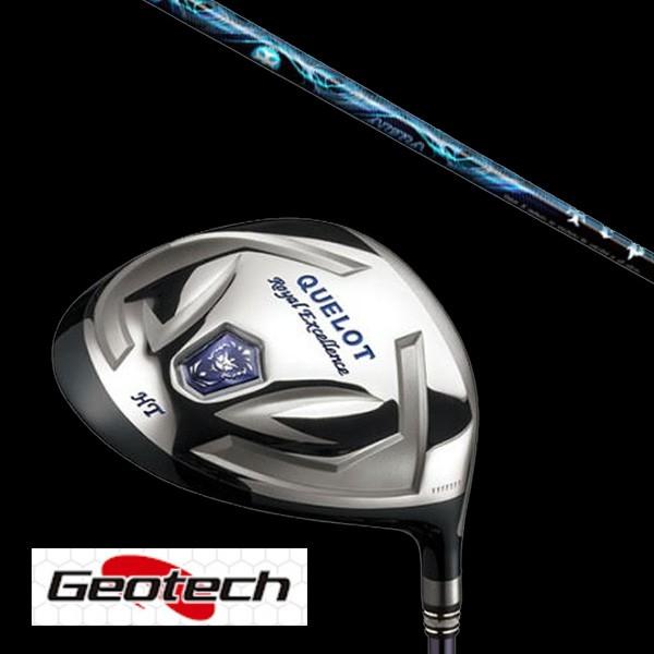 ジオテック Geotech QUELOT RE Blue α-SPEC  ドライバー   TRPX AURA  シャフト ヘッドカバー付