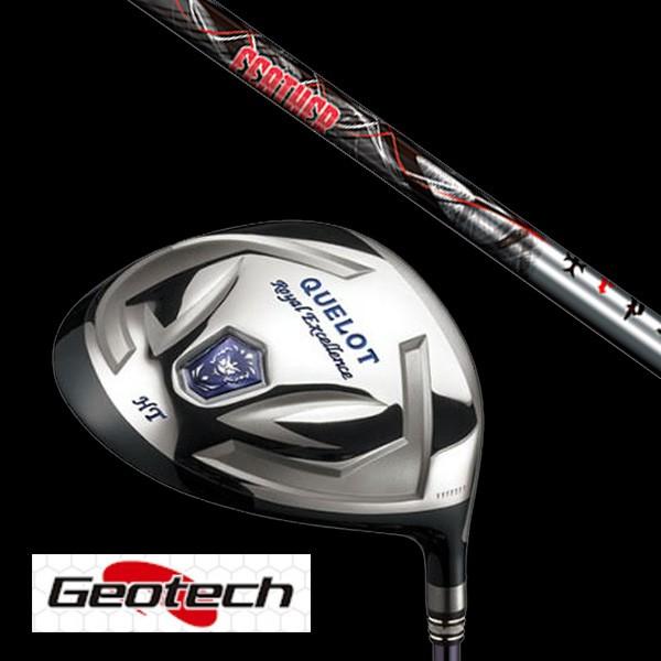 ジオテック Geotech QUELOT RE Blue α-SPEC  ドライバー   TRPX  Feather シャフト ヘッドカバー付