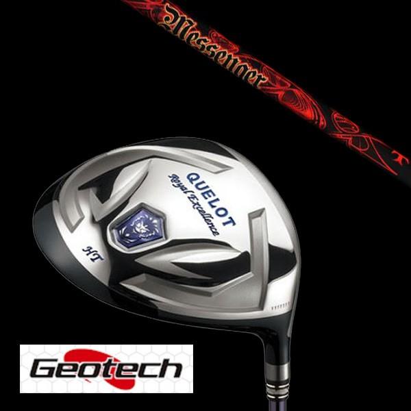 ジオテック Geotech QUELOT RE Blue α-SPEC  ドライバー   TRPX MESSENGER シャフト ヘッドカバー付