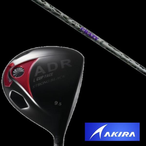 アキラ AKIRA STRONGBLACK ドライバー 適合モデル   REGENESIS Longest Yard 01    シャフト ヘッドカバー付