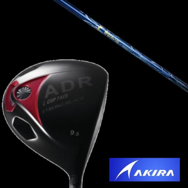 アキラ AKIRA STRONGBLACK ドライバー 適合モデル shinogi Athlete S-60 シャフト / ヘッドカバー付