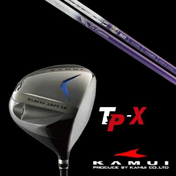 KAMUI カムイ TP-X ドライバー / バシレウス トライファス トライフィアマ Tri:Fiamma シャフト ヘッドカバー付