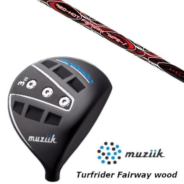ムジーク ターフライダー フェアウェイウッド 7W　21度 ムジーク / muziik ターフライダー TURFRIDER FW フェアウェイ
