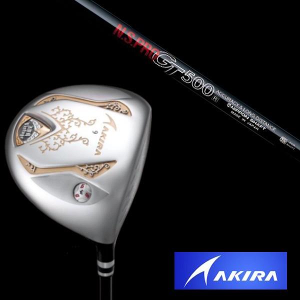 アキラ AKIRA VINTAGE 高反発モデル  ドライバー  N.S.PRO GT500 シャフト ヘッドカバー付