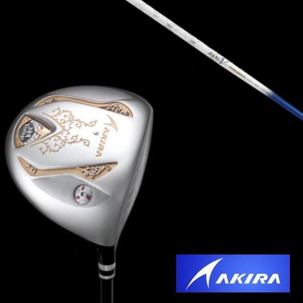 アキラ VINTAGE 高反発モデル ドライバー ムジーク ランバックス バンブー プレミアム ライト シャフト / ヘッドカバー付 AKIRA