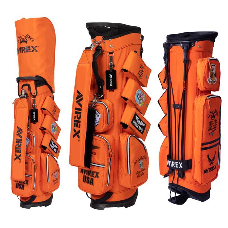 AVIREX GOLF アヴィレックスゴルフ スタンド式 キャディバッグ【AVG3S 