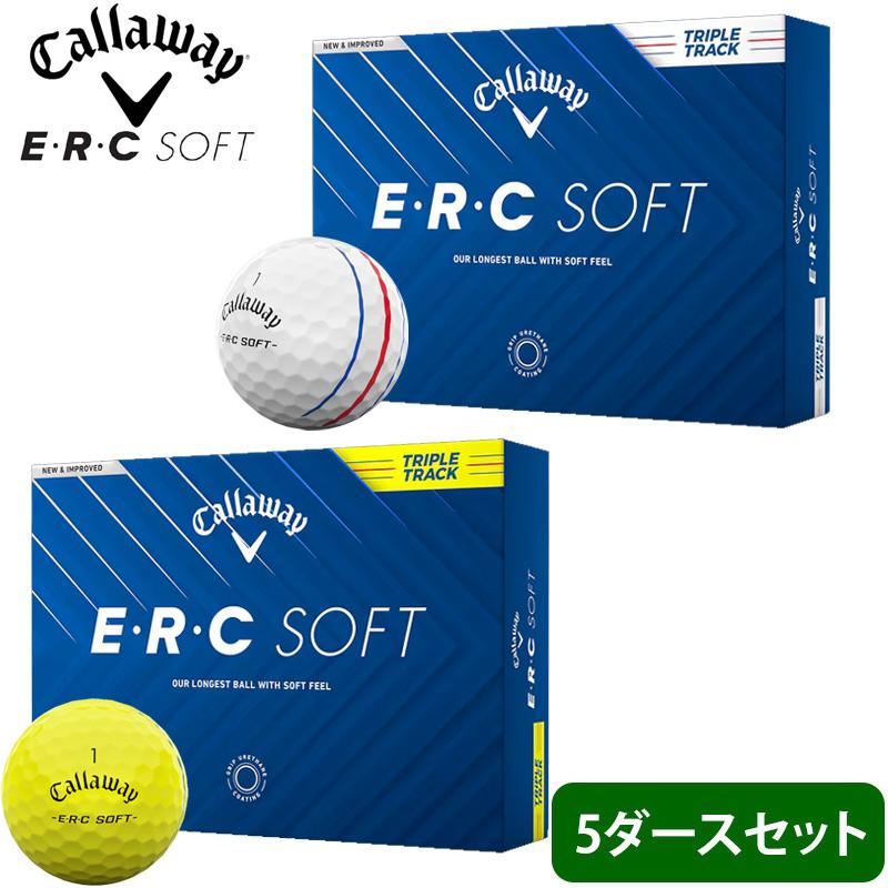 5ダースセット 即日 名入れ オウンネーム キャロウェイ ERC SOFT 