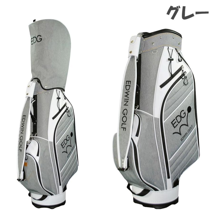 EDWIN GOLF エドウィンゴルフ キャディバッグ【EDCB-3478】 9.5型 6