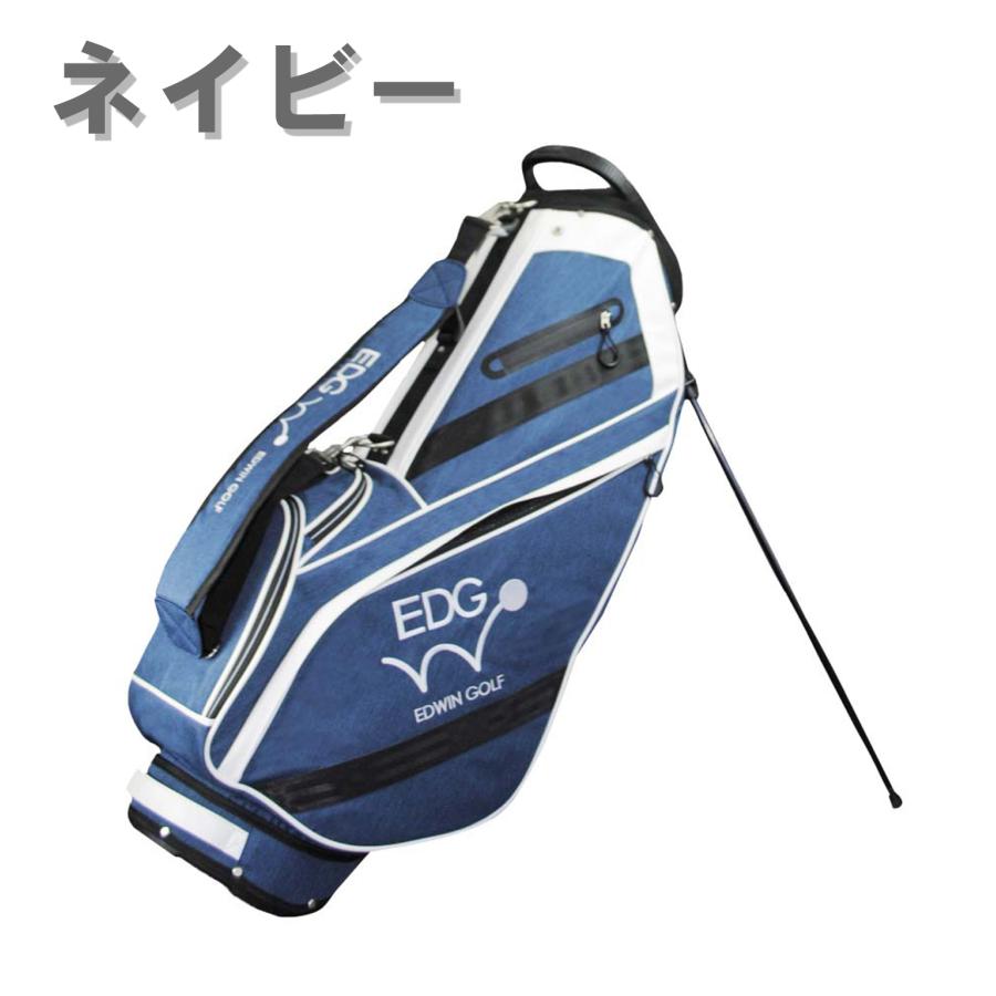EDWIN GOLF エドウィンゴルフ スタンドバッグ 9.5型 6分割2
