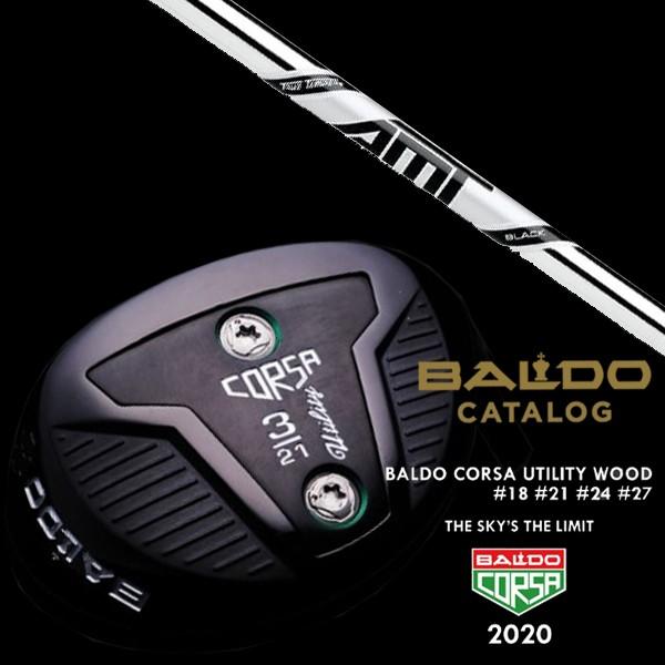 BALDO - バルド コルサ ありがた味 白木 ダイナミックゴールド AMT BLACK AMT黒いこと トゥルーテンパー 矢がら CORSA UTILITY WOOD 天々取りまかなう付 フェアウェイウッド-クラブ（メンズ）-ゴルフ