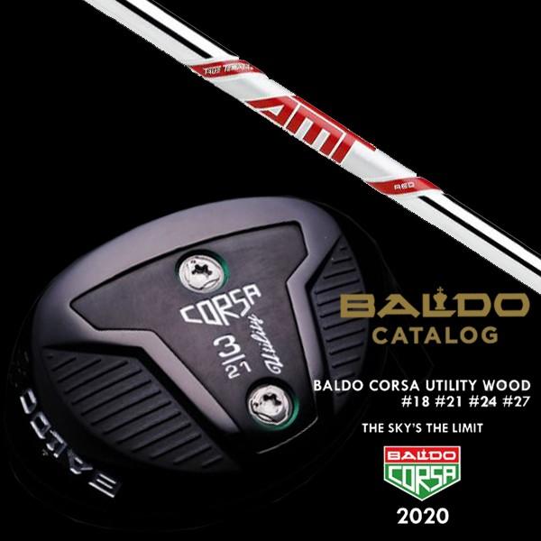 BALDO - バルド コルサ ありがた味 白木 ダイナミックゴールド AMT RED AMT赤いこと トゥルーテンパー 矢がら CORSA UTILITY WOOD 天々取りまかなう付 スポーツ-クラブ（メンズ）-フェアウェイウッド