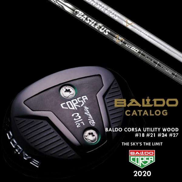 バルド コルサ ユーティリティ ウッド バシレウスUT Basileus UT シャフト BALDO CORSA UTILITY WOOD ヘッドカバー付