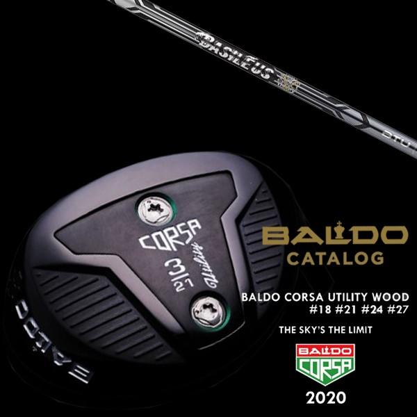 バルド コルサ ユーティリティ ウッド バシレウスツアーUT Basileus Tour UT BTU シャフト BALDO CORSA UTILITY WOOD ヘッドカバー付