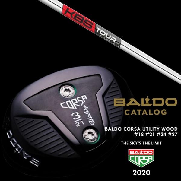 バルド コルサ ユーティリティ ウッド KBS TOUR C-TAPER 95 Cテーパー95 シャフト BALDO CORSA UTILITY WOOD ヘッドカバー付