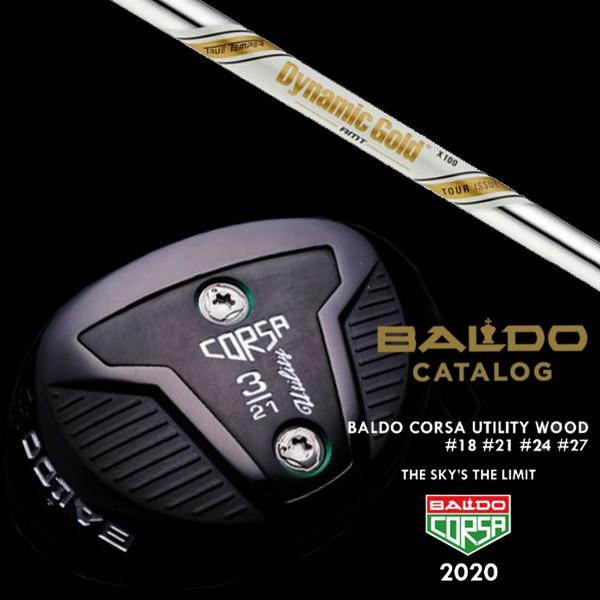 バルド コルサ ユーティリティ ウッド ダイナミックゴールド AMTツアーイシュー トゥルーテンパー シャフト BALDO CORSA UTILITY WOOD ヘッドカバー付