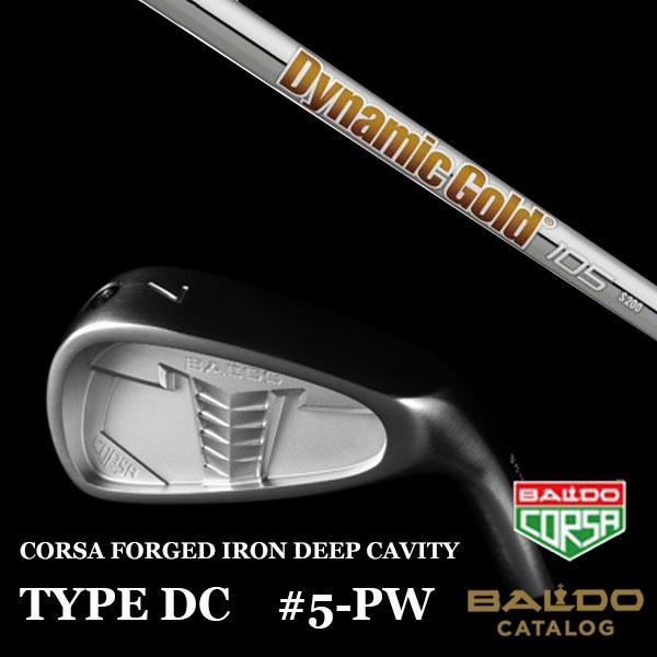 #5-9.PW バルド コルサ アイアン タイプDC ダイナミックゴールド 105 DG105 トゥルーテンパー BALDO フォージド アイアン タイプ デイシー