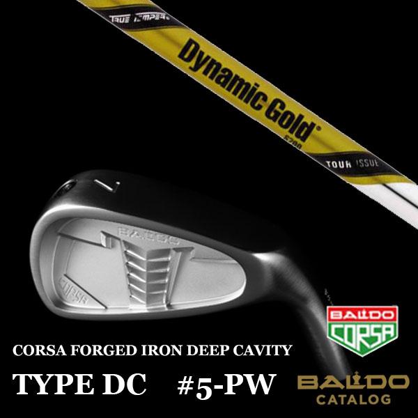 #5-9.PW バルド コルサ アイアン タイプDC ダイナミックゴールド DG ツアーイシュー トゥルーテンパー BALDO フォージド アイアン タイプ デイシー