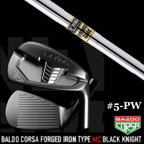 バルド コルサ フォージド アイアン ブラックナイト タイプ エムシー / MC ダイナミックゴールド DG トゥルーテンパー BALDO #5-PW 6本セット