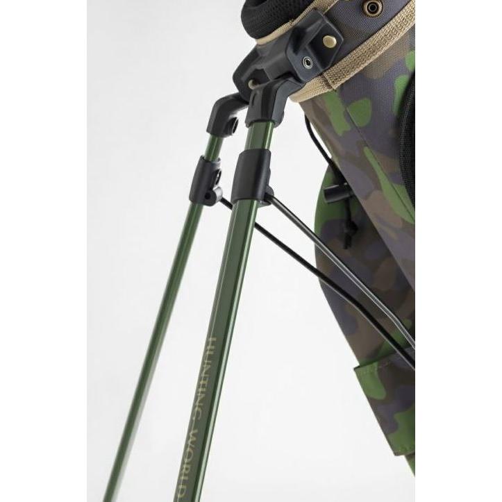 ハンティングワールド スタンド キャディバッグ ブラックカモ 楽天市場】無料名入れ hunting world キャディバック