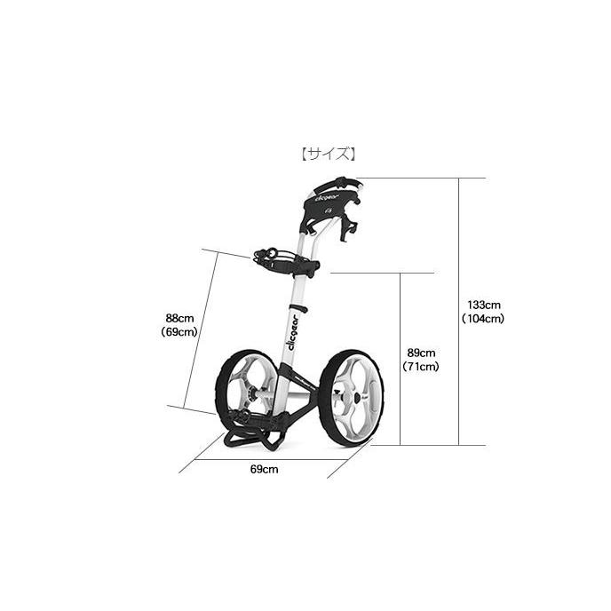 クリックギア モデル6.0+ リゾートカート　ゴルフカート　手引きカート｜golf20c｜07