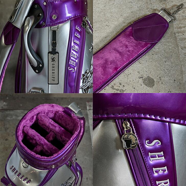 シェリフ【数量限定各100本】キャディバッグ 【SHERIFF】限定バッグ