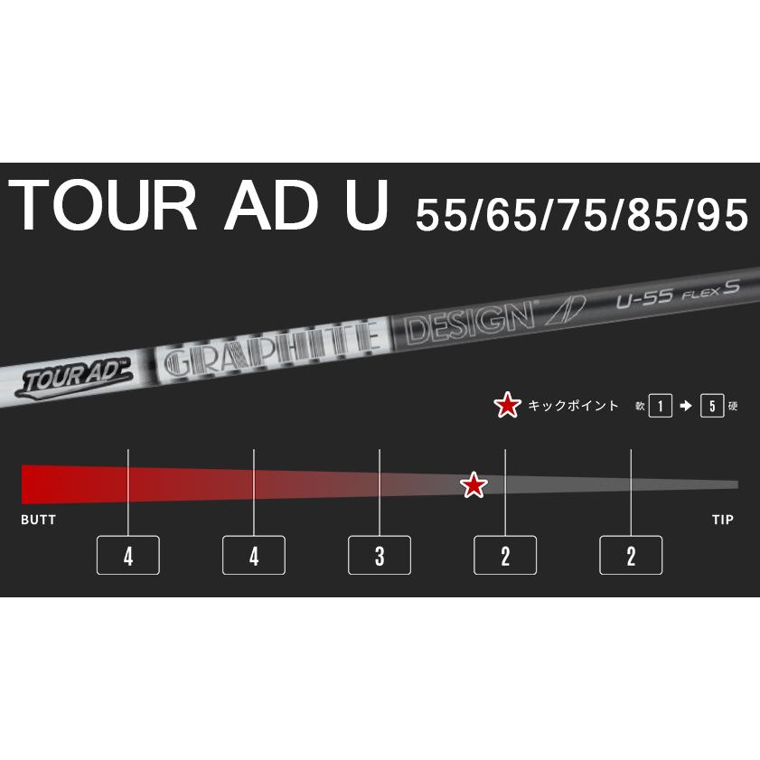 PING（ピン） カスタムシャフト グラファイトデザイン TOUR AD U