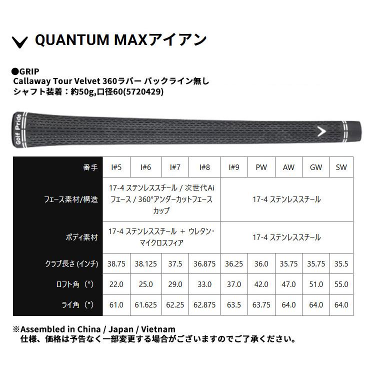 Callaway（キャロウェイ） (特注 納期2-4週) クアンタム(QUANTUM) MAX