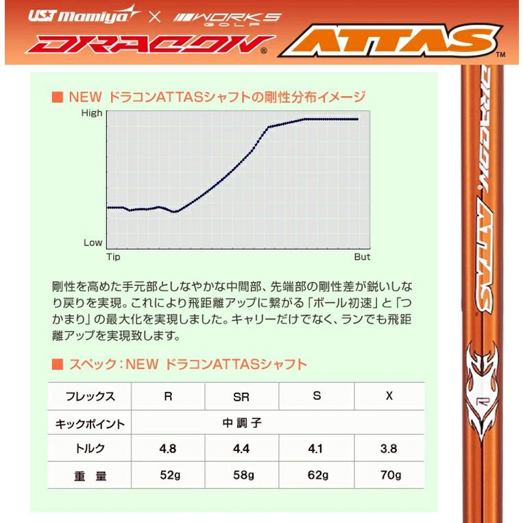 飛匠 (特注 納期2〜4日) ドラコンアッタス(USTマミヤ/ワークテック) 各