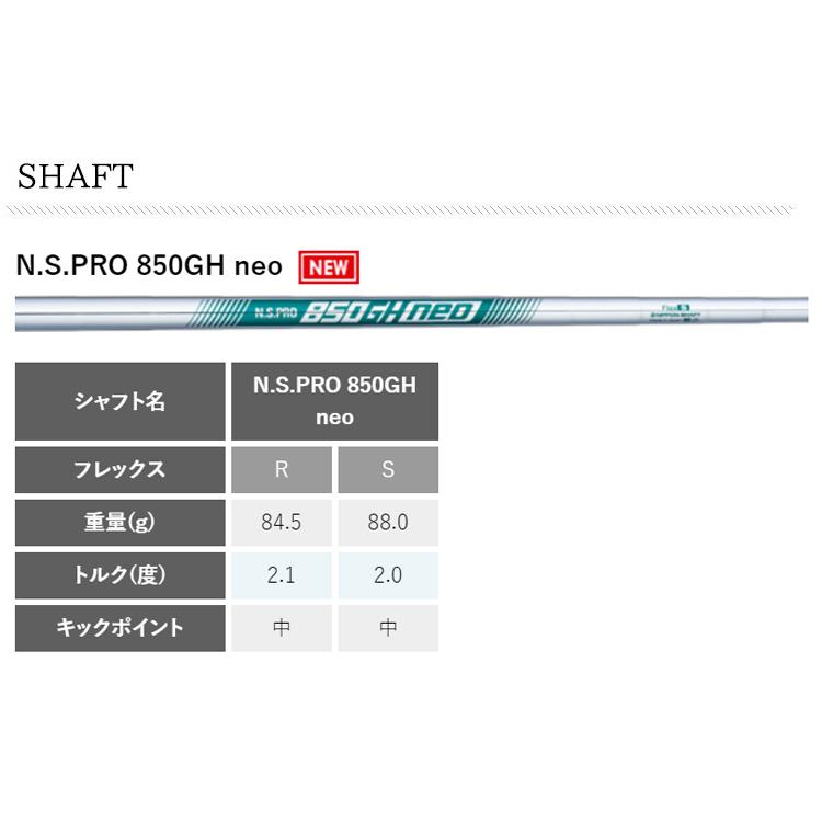 (特注 納期3-7週) ピンゴルフ ブループリントT(BLUEPRINT-T) アイアン単品 N.S.PRO850GH-neo(ネオ) シャフト 2024年モデル (日本正規品)｜golf7｜07