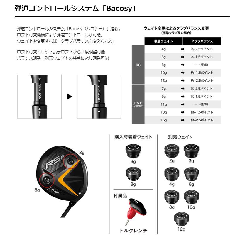 (特注 納期3-5週) プロギア RS JUST RS Fドライバー TENSEI(テンセイ)PROホワイト1K シャフト 2022年モデル (日本正規品)                 商品説明                                    商品名プロギア RS JUST R