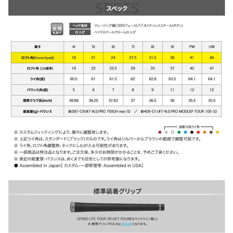 PING (特注 納期2-3週)ピンゴルフ i530 アイアンセット(5本 #6-9 PING (特注 納期2-3週)ピンゴルフ i530 アイアンセット(5本 #6-9