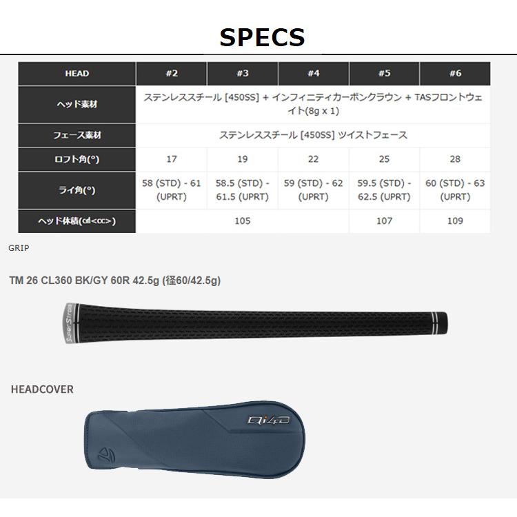 Qi4D (特注 納期2-4週) テーラーメイド レスキュー VENTUS(ヴェンタス