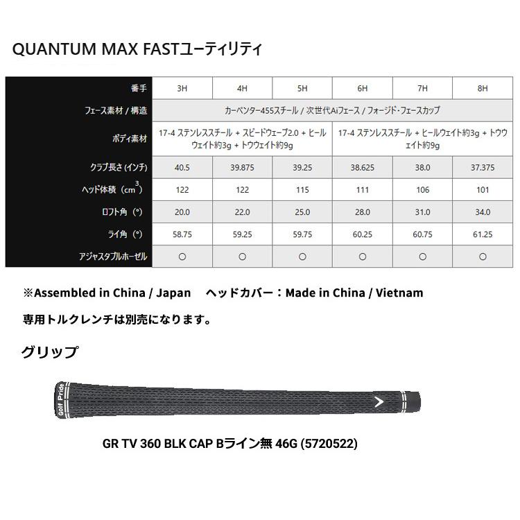 Callaway（キャロウェイ） (特注 納期2-4週) クアンタム(QUANTUM) MAX