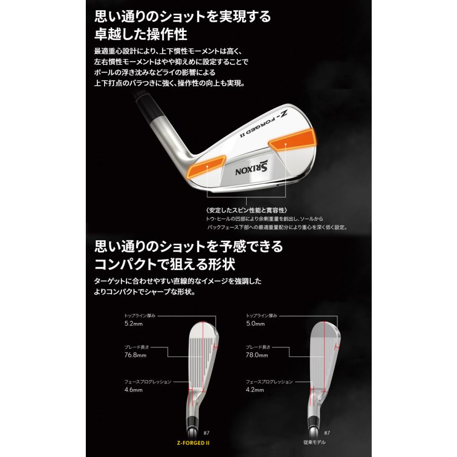 スリクソン Zシリーズ (特注完成品) ダンロップ Zフォージド2 アイアン