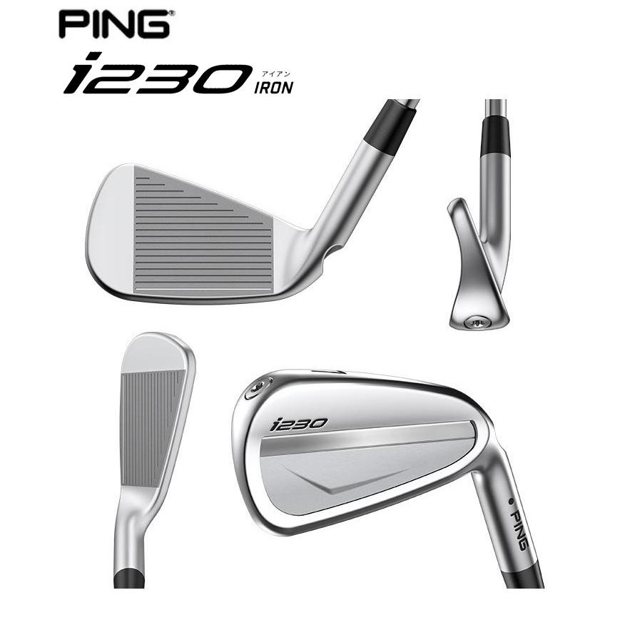 PING (特注完成品)ピンゴルフ i230 アイアンセット(6本 #5-9,Pw PING (特注完成品)ピンゴルフ i230 アイアンセット(6本 #5-9,Pw