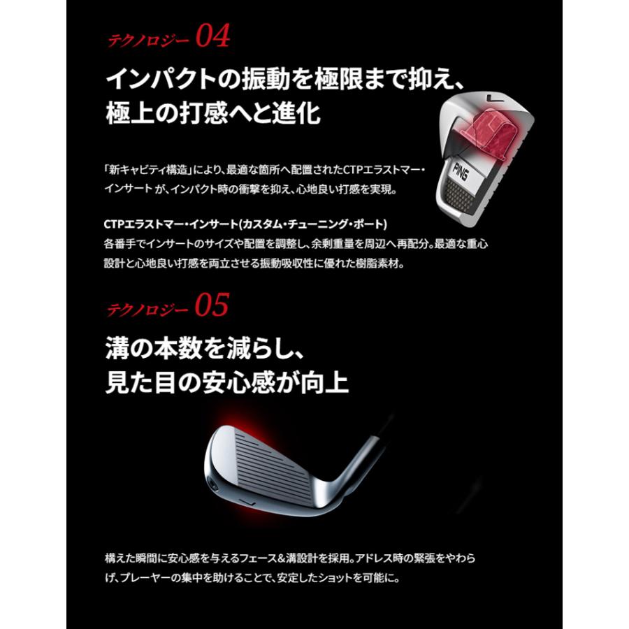 PING i240 モーダス115R 5本セット 楽天市場】ピン i240 アイアン 5本セット （#6/#7/#8/#9/PW） N.S.PRO