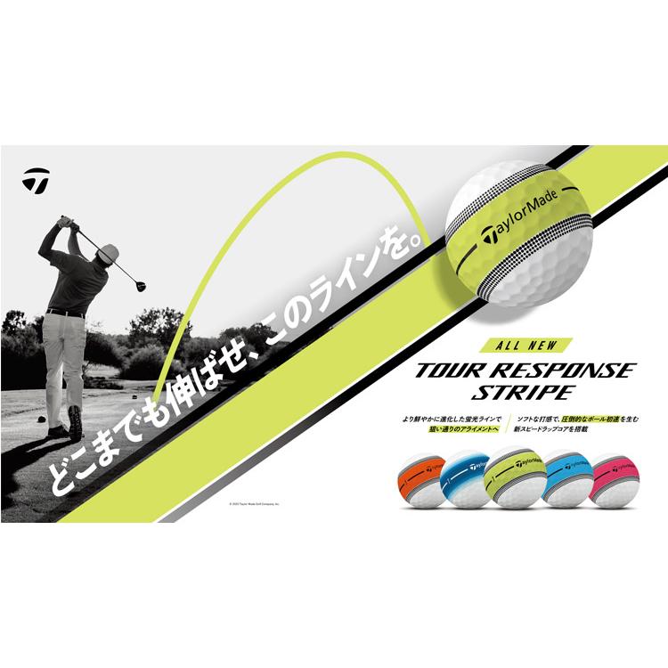 新品　3ダース　ツアーレスポンス　ストライプ　ブルー　テーラーメイド TaylorMade（テーラーメイド） TaylorMade NEW ツアーレスポンス