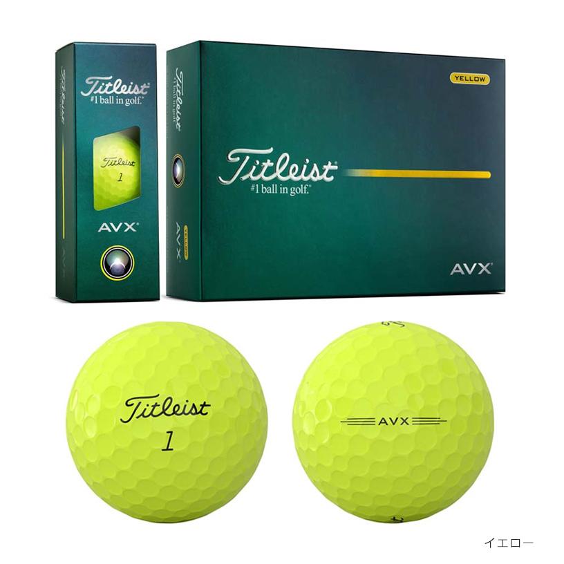 Titleist（タイトリスト） 【3ダースセット】 AVX ゴルフボール 3