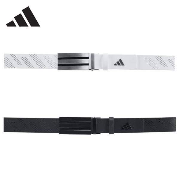 adidas（アディダス） ゴルフ(adidasGOLF) スリーストライプスバックル パンチングベルト C1174 メンズ 2026年春夏 ...