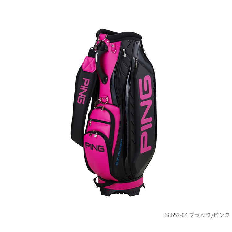 希少 レア⛳️新品 PING ピン キャスター付きキャディバッグ　ピンク PING（ピン） ピンゴルフ(PING) オーセンティック カート キャディ