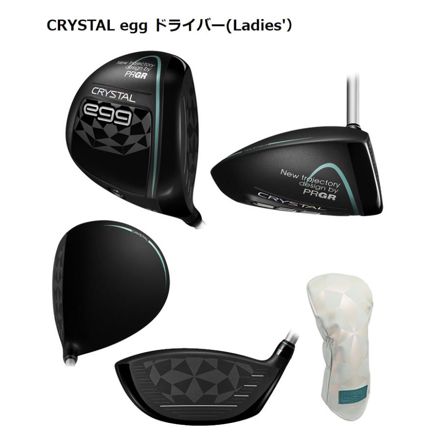 プロギア(PRGR) クリスタルエッグ(CRYSTAL egg) ドライバー クリスタルシャフト レディース 2025年モデル (日本正規品)_2