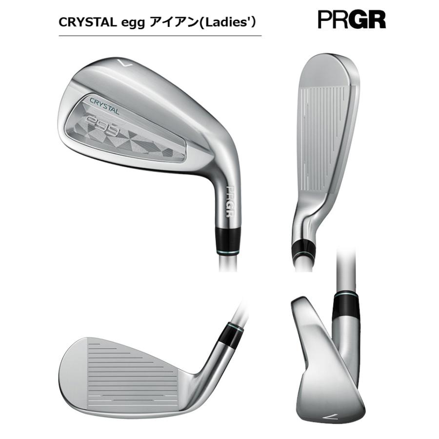 egg プロギア(PRGR) クリスタルエッグ(CRYSTAL egg) アイアン単品(#6