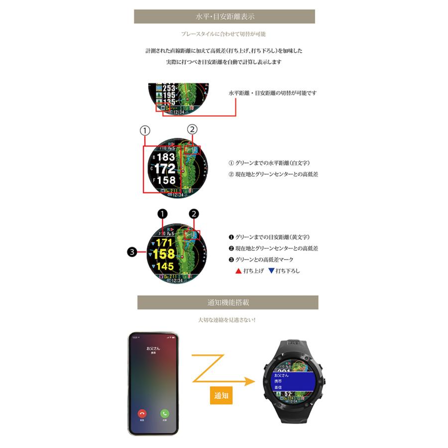 ShotNavi（ショットナビ） Evolve PRO(エボルブ・プロ) 腕時計型ゴルフ