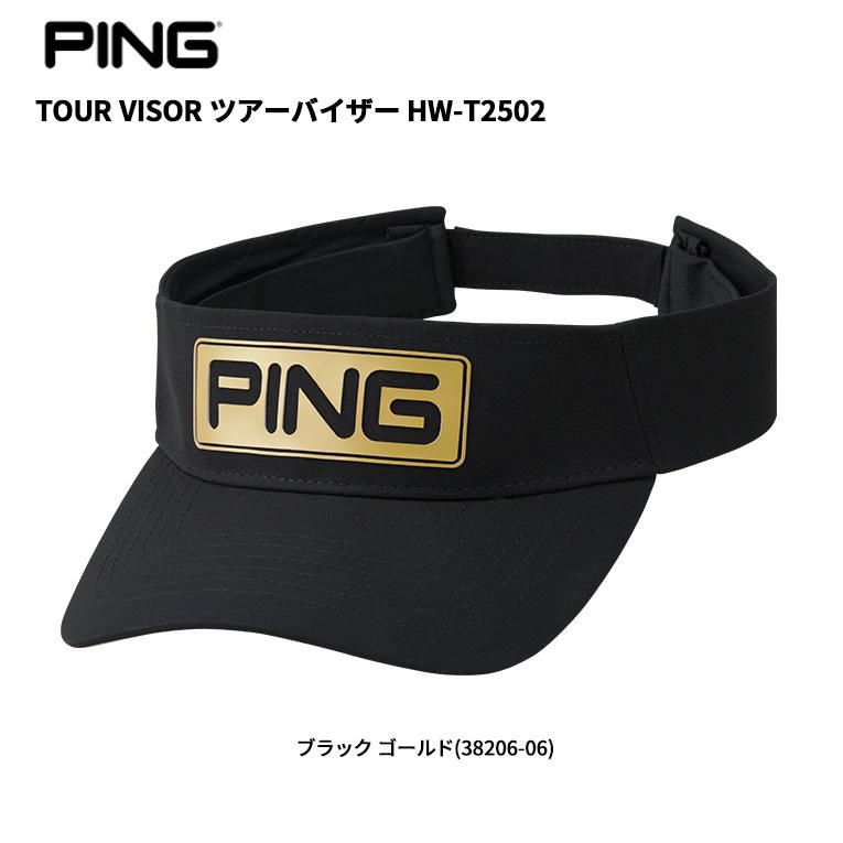 PING（ピン） ピンゴルフ TOUR VISOR ツアーバイザー HW-T2502 メンズ