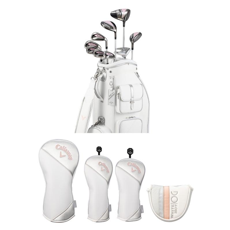Callaway Golf - 新品バック Callaway REVA レディース クラブセット 10本 L 右 Callaway キャロウェイ REVA パッケージセット(セットクラブ