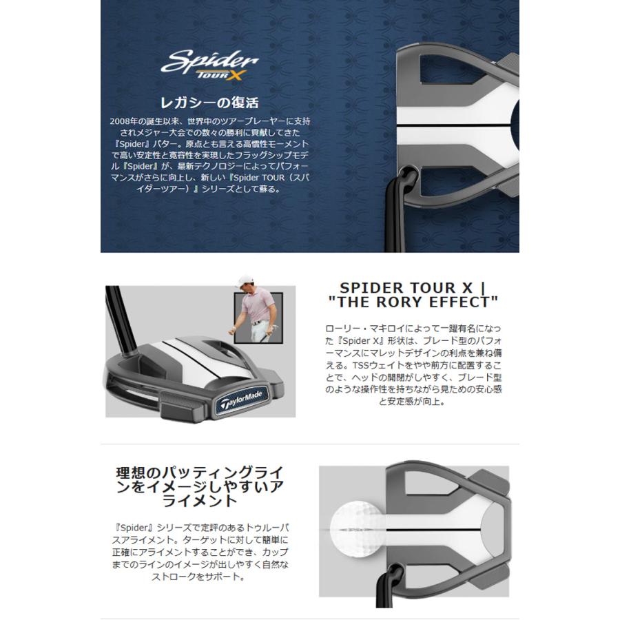 Spider TOUR テーラーメイド(TaylorMade) スパイダー ツアー エックス