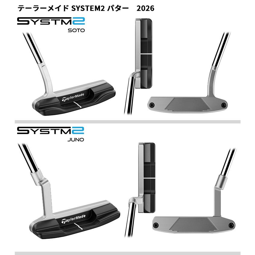 テーラーメイド(TaylorMade)システム2(SYSTM2)パター(SOTO-92/JUNO-12/DELMONTE-12/BANDON-72)2026年モデル(日本正規品)_3